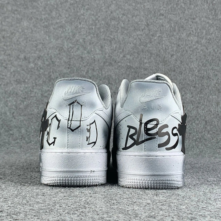 Chrome Hearts x Air Force 1 Blue/Black