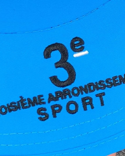 Supreme Mesh Side Panel Camp Blue Cap