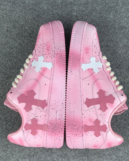 Chrome Hearts x Air Force 1 "Barbie Pink"