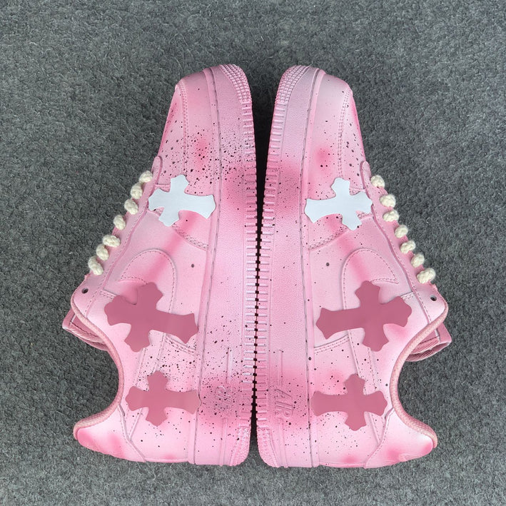 Chrome Hearts x Air Force 1 "Barbie Pink"