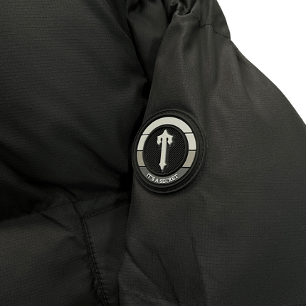 Trapstar 2.0 Womens Black Cropped Detachable Puffer Jacket