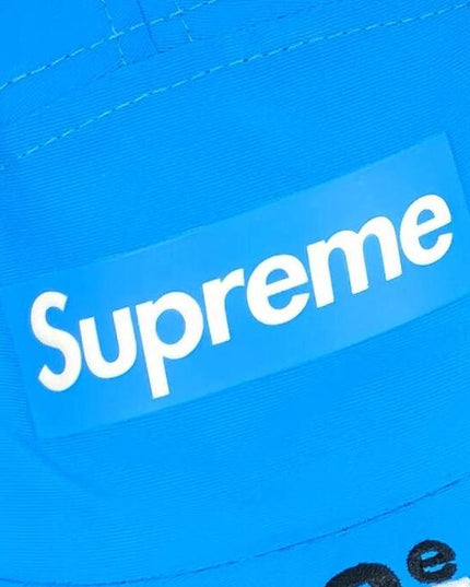 Supreme Mesh Side Panel Camp Blue Cap