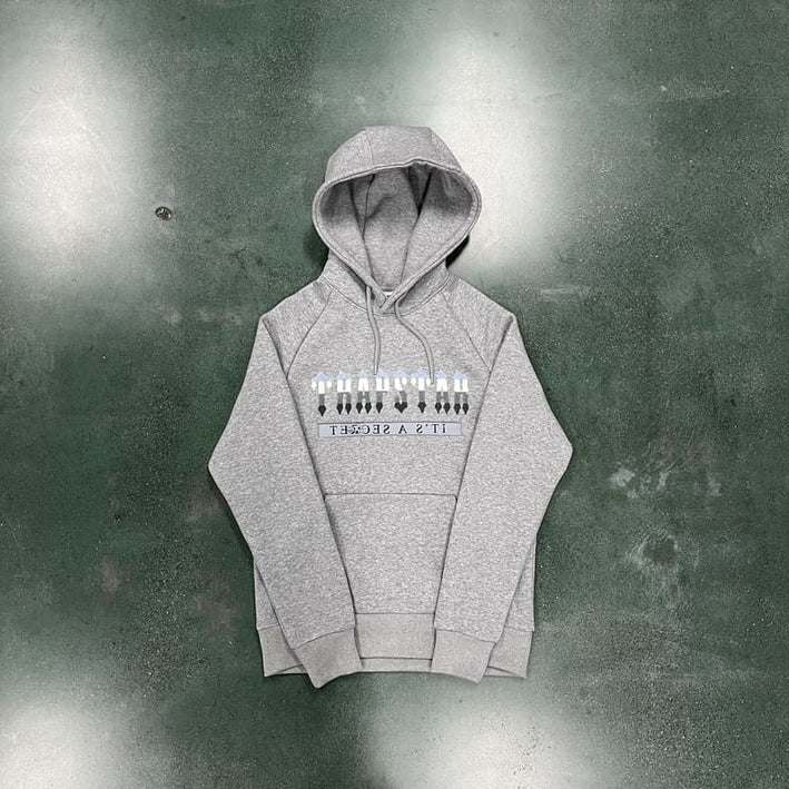 Trapstar Chenille Decoded 2.0 Grey/Ice Blue Set