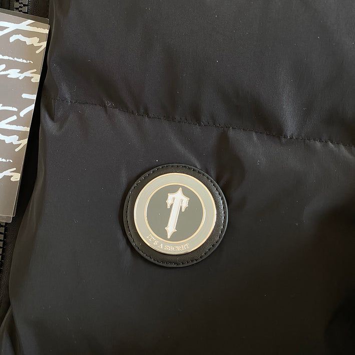 Trapstar Detachable Puffer Jacket Black