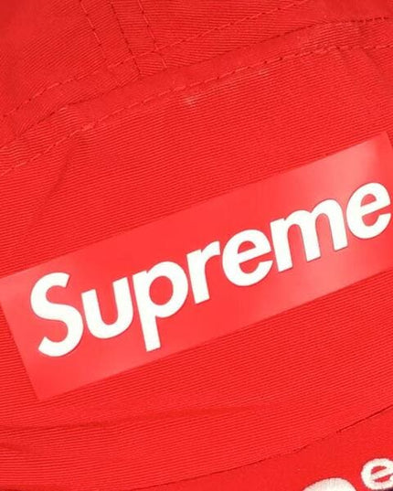 Supreme Mesh Side Panel Camp Red Cap