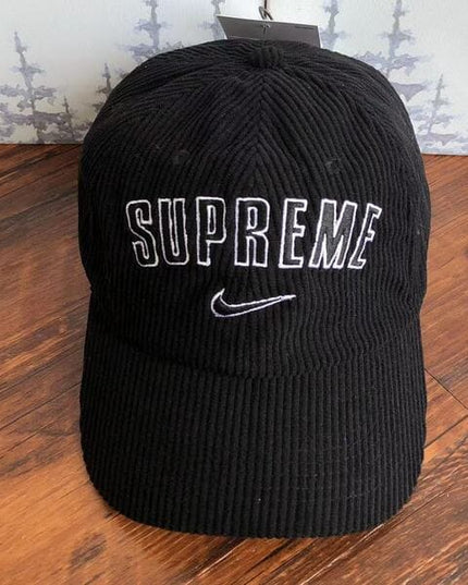 Supreme x Nike Arc Black Cap