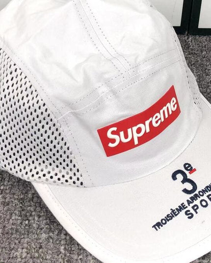 Supreme Mesh Side Panel Camp White Cap
