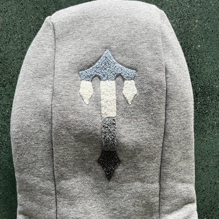 Trapstar Chenille Decoded 2.0 Grey/Ice Blue Set