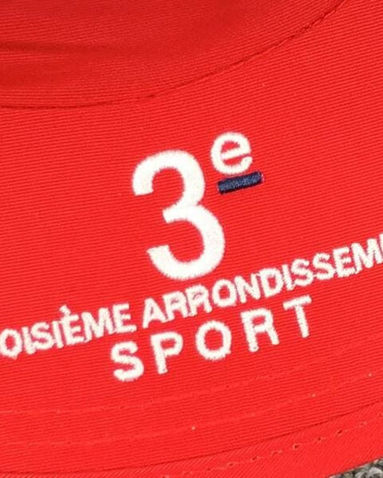 Supreme Mesh Side Panel Camp Red Cap