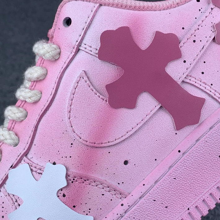 Chrome Hearts x Air Force 1 "Barbie Pink"