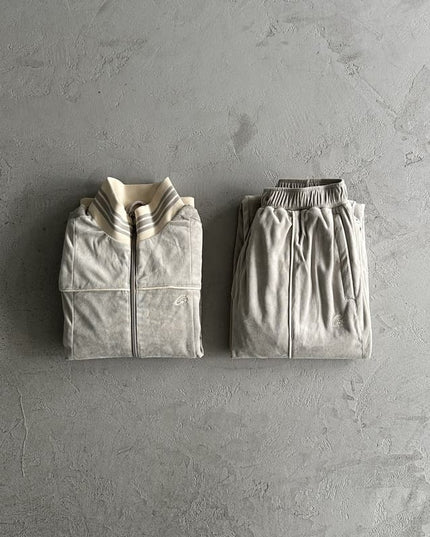 Corteiz Grey Velour AMG Set