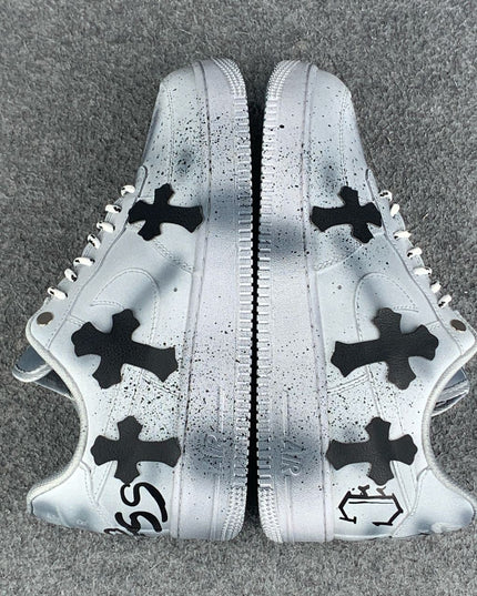 Chrome Hearts x Air Force 1 Blue/Black