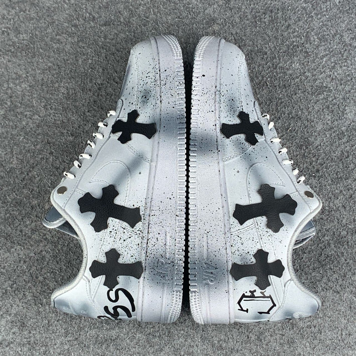 Chrome Hearts x Air Force 1 Blue/Black