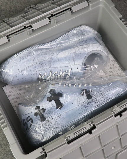 Chrome Hearts x Air Force 1 Blue/Black