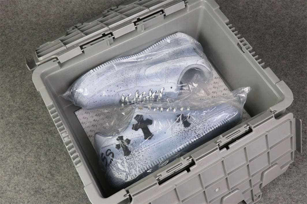Chrome Hearts x Air Force 1 Blue/Black