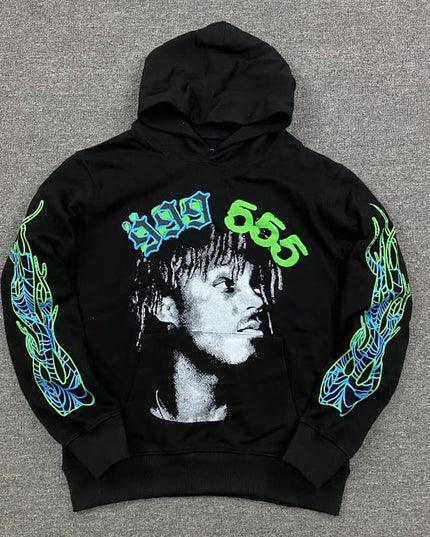 Sp5der x Juice WRLD Hoodie "999"