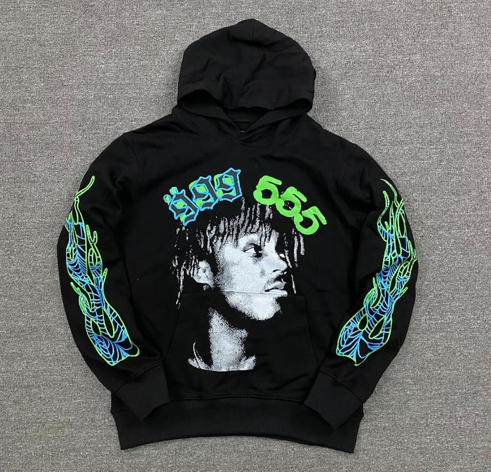 Sp5der x Juice WRLD Hoodie "999"