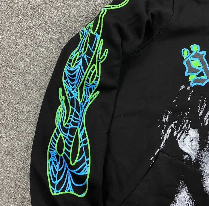 Sp5der x Juice WRLD Hoodie "999"