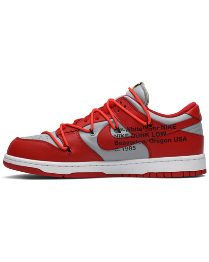Off-White x Dunk Low "University Red"
