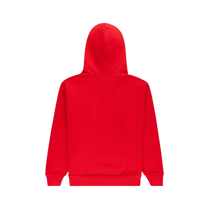Sp5der OG Web Studded Zip Hoodie "Red"
