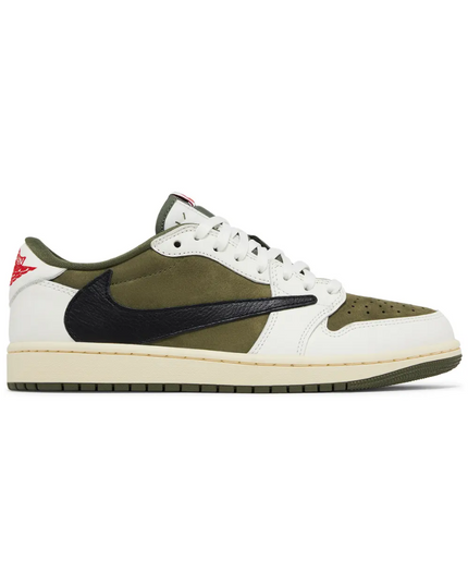 Travis Scott x Air Jordan 1 Retro Low "Reverse Olive"
