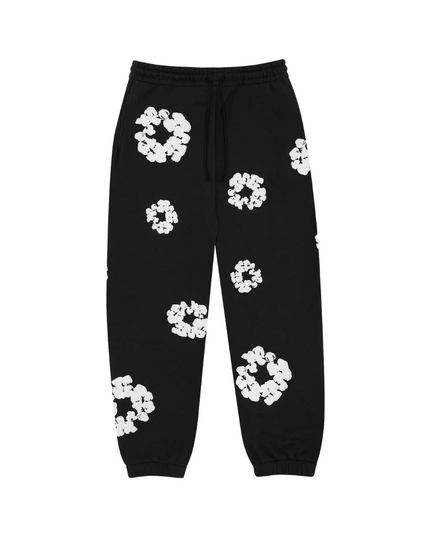 Denim Tears The Cotton Wreath Sweatpants "Black"