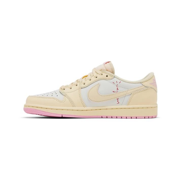 Travis Scott x Air Jordan 1 Retro Low "Shy Pink"