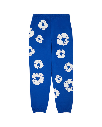Denim Tears The Cotton Wreath Sweatpants "Royal Blue"