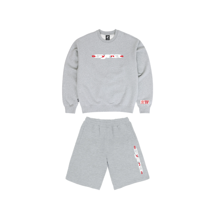 SYNA World Crewneck Set "ALWAYS BEEN A SYNA" Grey