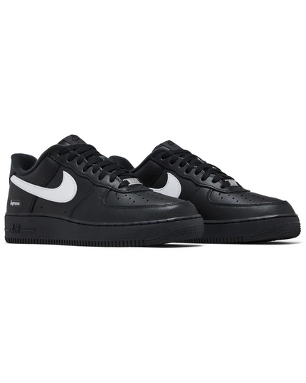 SUPREME x Air Force 1 Low "Box Logo - Black White"