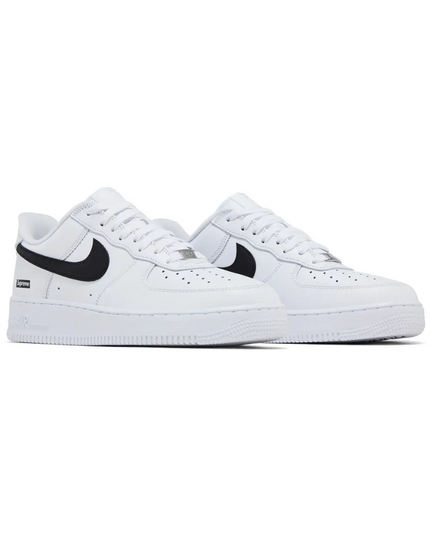 SUPREME x Air Force 1 Low "Box Logo - White Black"