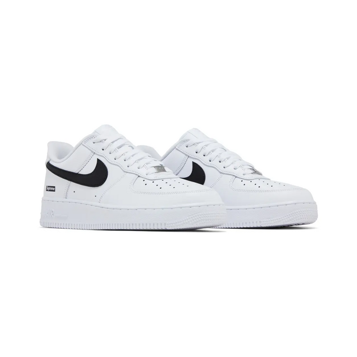 SUPREME x Air Force 1 Low "Box Logo - White Black"