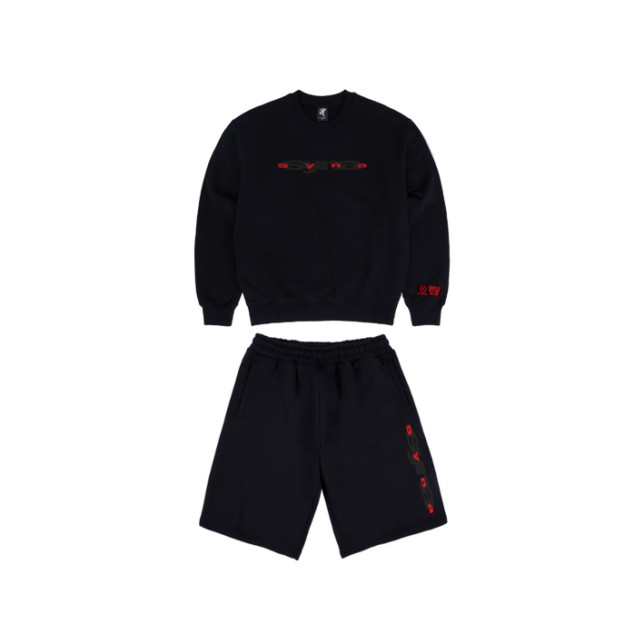 SYNA World Crewneck Set "ALWAYS BEEN A SYNA" Black