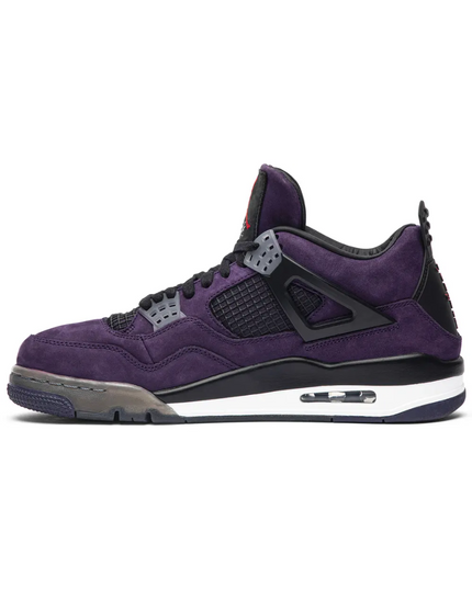 Travis Scott x Air Jordan 4 Retro "Purple Suede" (Friends & Family)