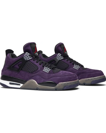 Travis Scott x Air Jordan 4 Retro "Purple Suede" (Friends & Family)