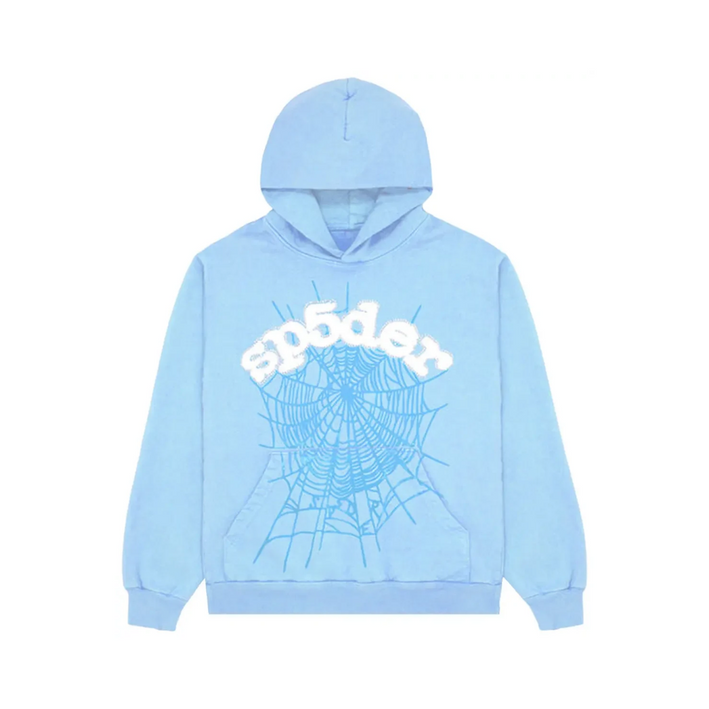 Sp5der Web Hoodie "Sky Blue"