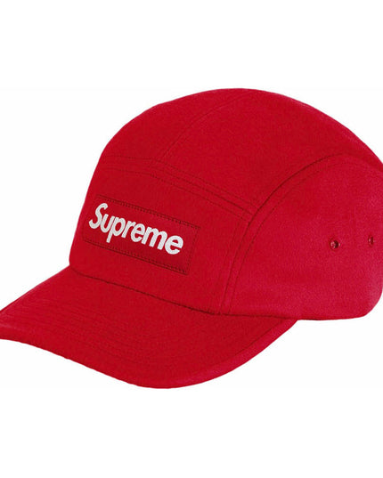 Supreme Washed Chino Twill Camp Red Cap
