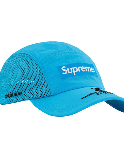 Supreme Mesh Side Panel Camp Blue Cap