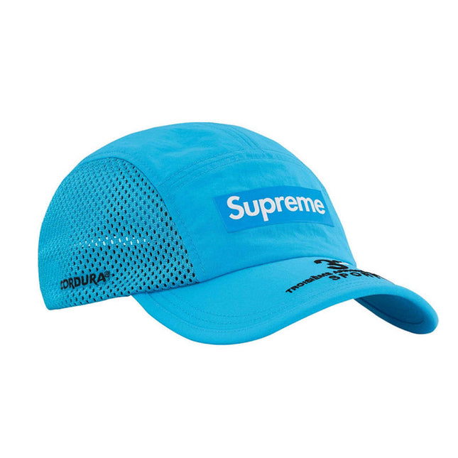 Supreme Mesh Side Panel Camp Blue Cap