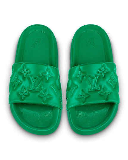 Louis Vuitton Waterfront Green Slippers