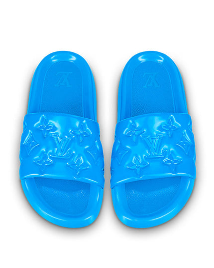 Louis Vuitton Waterfront Blue Slippers