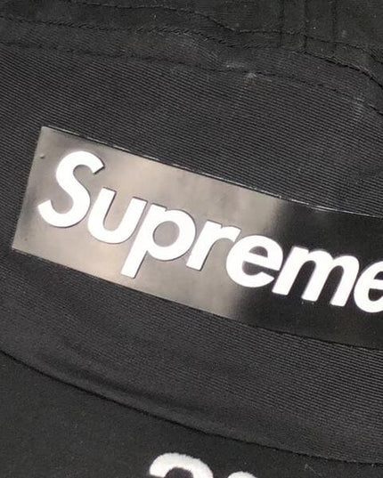 Supreme Mesh Side Panel Camp Black Cap