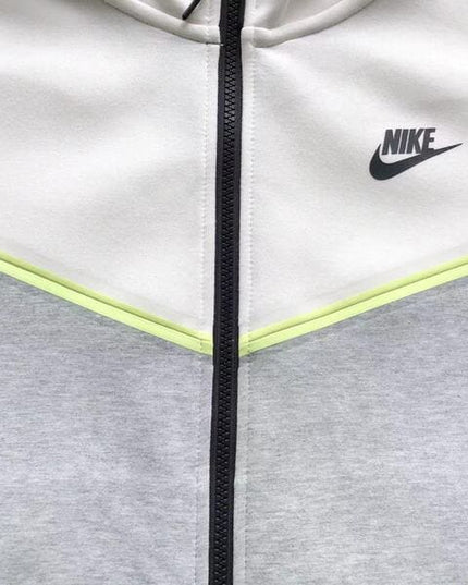 Nike Tech Fleece White Neon Grey