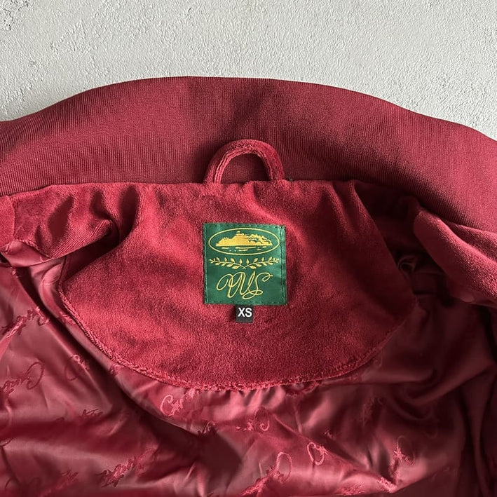 Corteiz Red Velour AMG Set