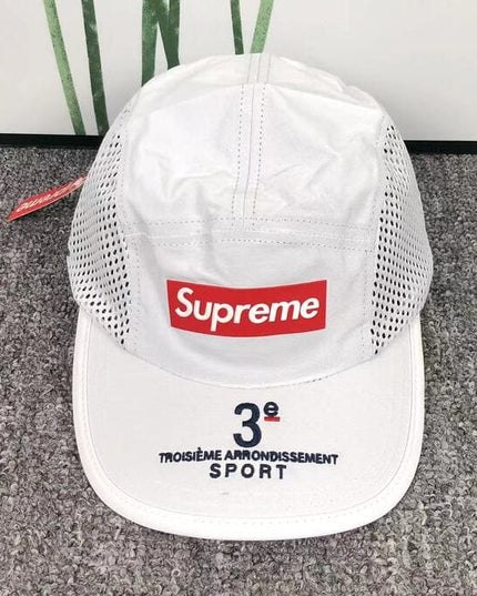 Supreme Mesh Side Panel Camp White Cap