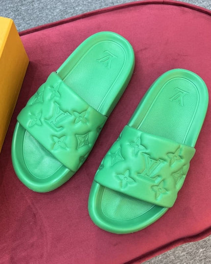 Louis Vuitton Waterfront Green Slippers