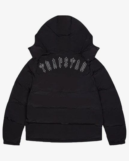 Trapstar Detachable Puffer Jacket Black