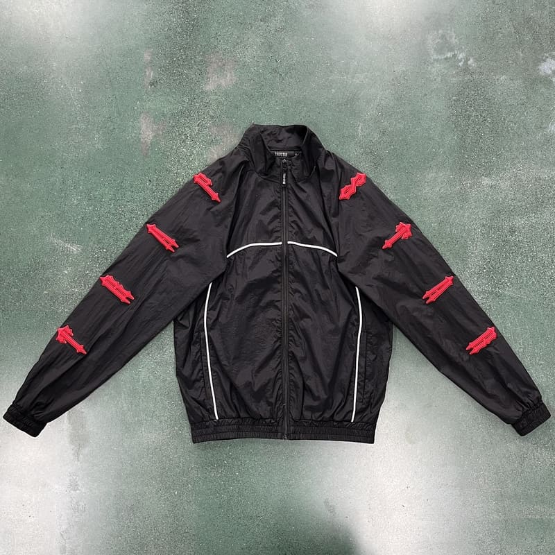 Trapstar Irongate 2.0 Shellsuit Red Black Set