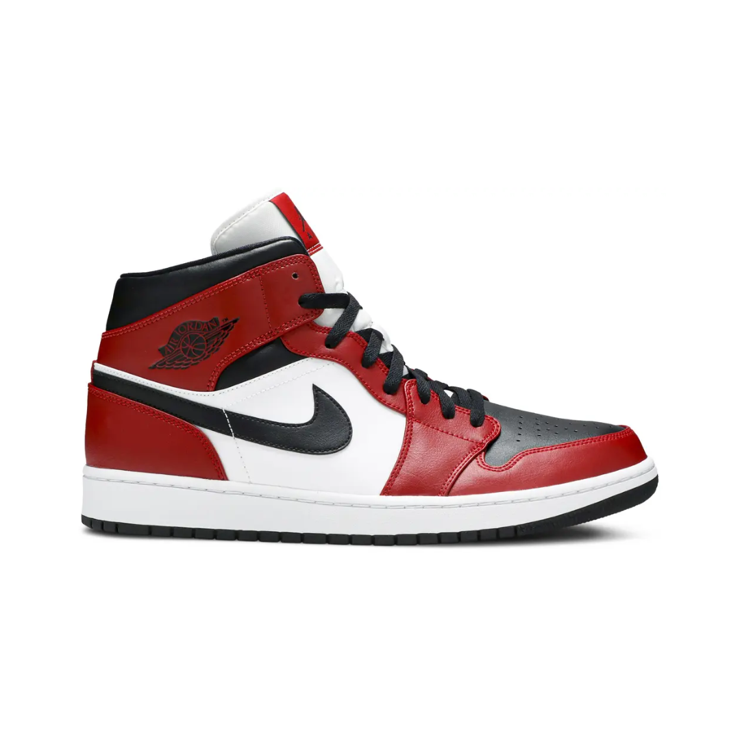 Air Jordan 1 Mid "Chicago Black Toe"