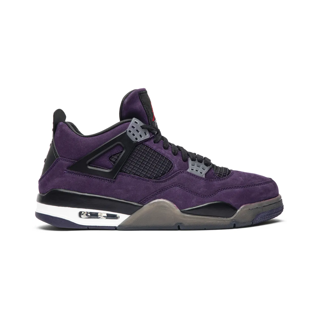 Travis Scott x Air Jordan 4 Retro "Purple Suede" (Friends & Family)